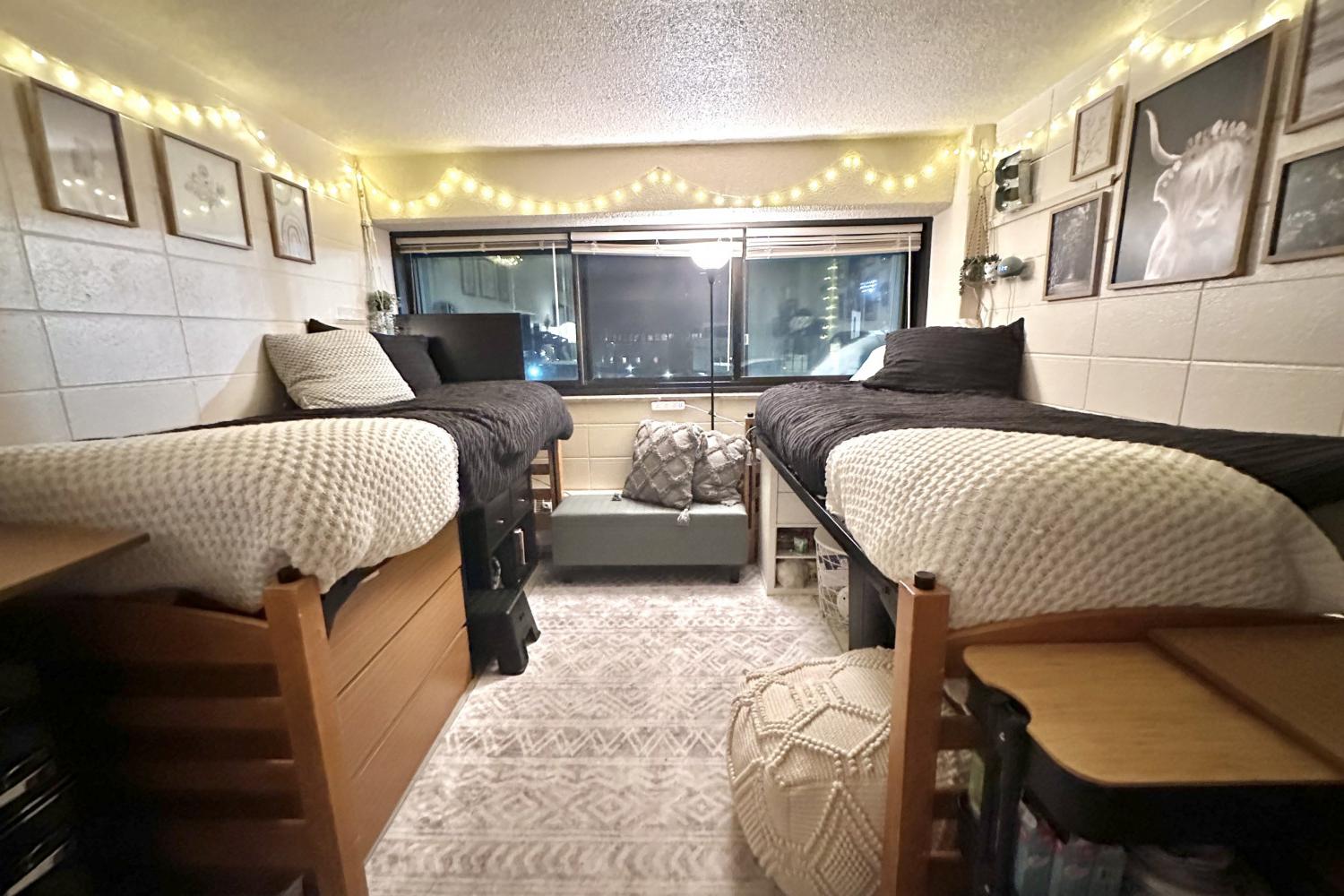 A Madrigrano Hall dorm room.